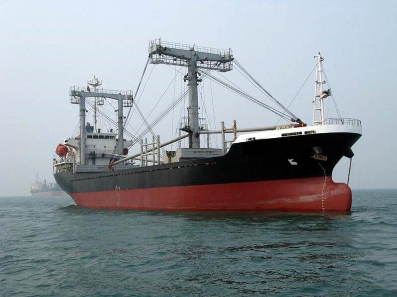 7500 Dwt Used General Cargo Ship For Sale
